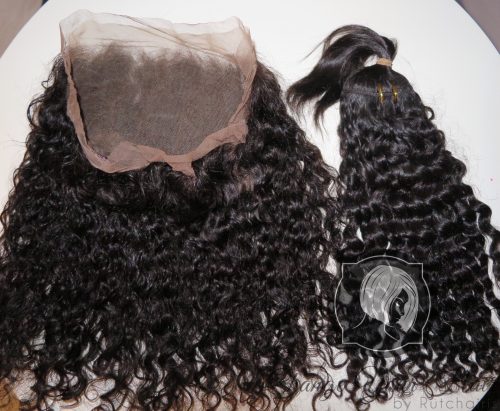 virgin 360 Cocktail Curl frontal lace