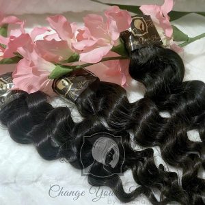 Info: •100 gram per bundel 100% Virgin Hair Double drawn Natural Color Collected from Asia